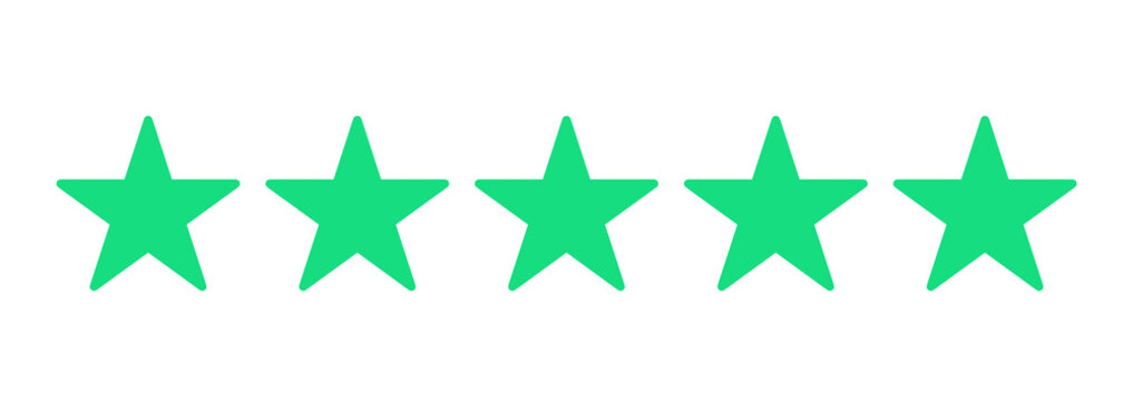 5 star reviews